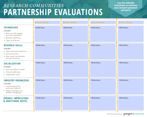 Research Communities Worksheet Screenshot Research Communities Worksheet Screenshot